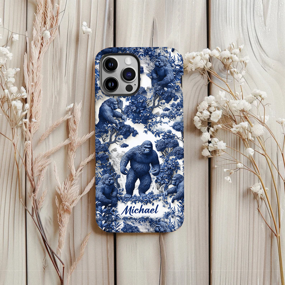 Ambiance estivale Bigfoot - Coque de téléphone personnalisée avec imprimé intégral - Randonnée