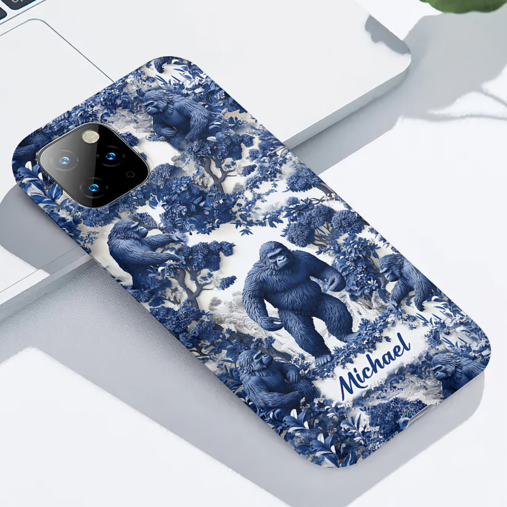 Ambiance estivale Bigfoot - Coque de téléphone personnalisée avec imprimé intégral - Randonnée