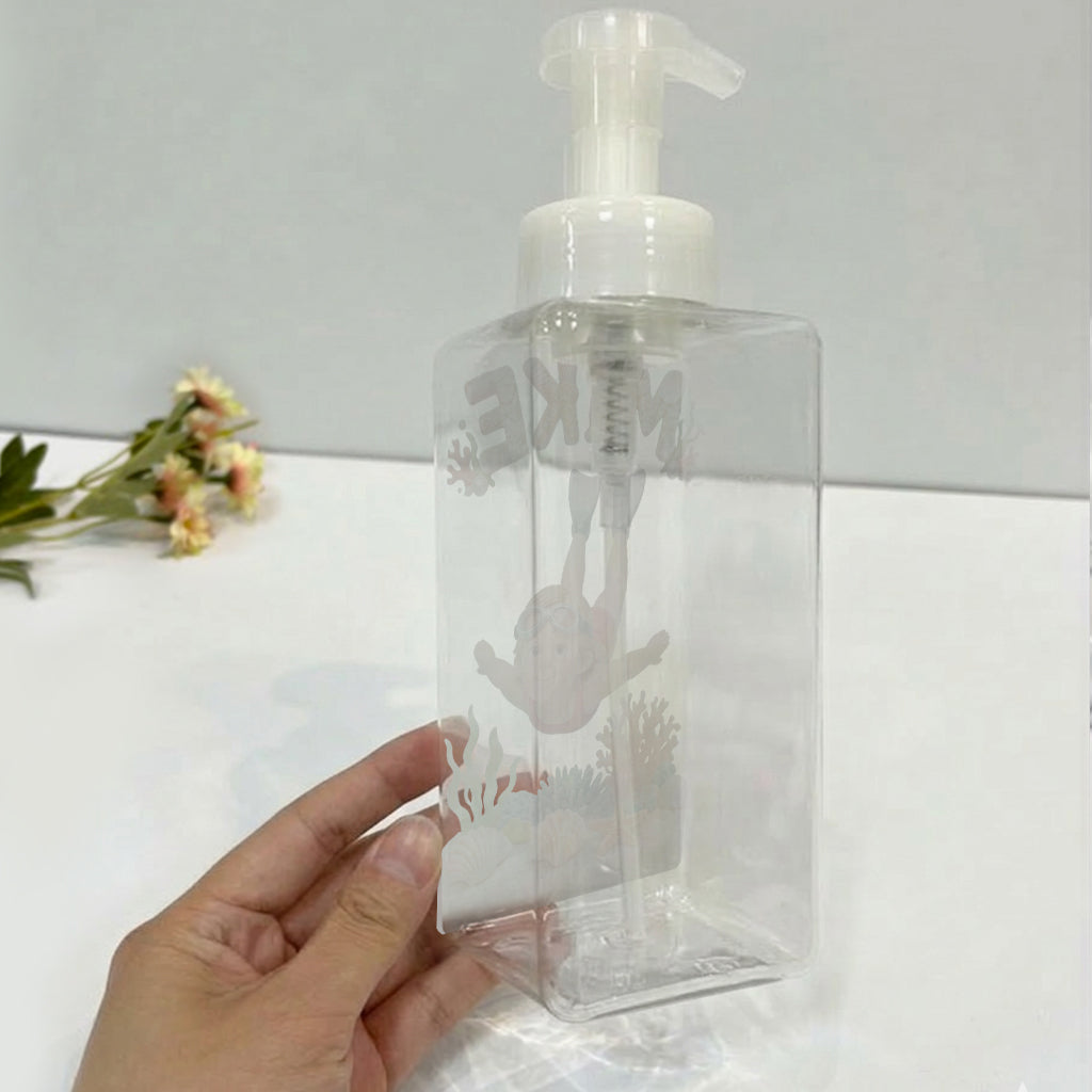 Funny Gift, Swim In The Bottle - Personalized Kid Pump Dispenser