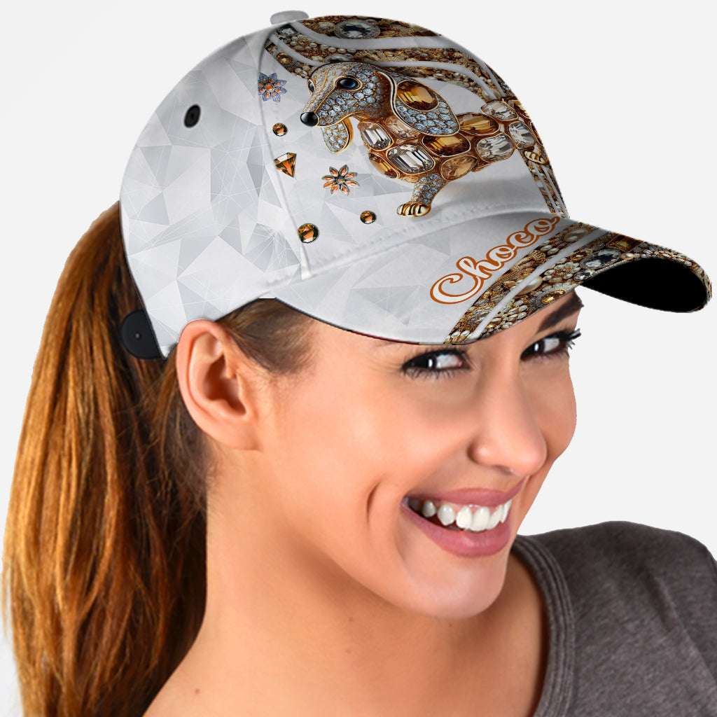 Love Dachshund - Personalized Dog Classic Cap