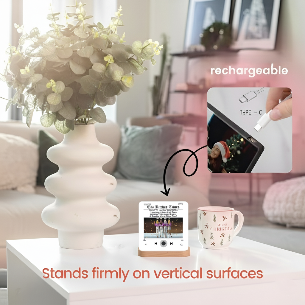 Besties Christmas Gift - Personalized Bestie Music Player Ornament