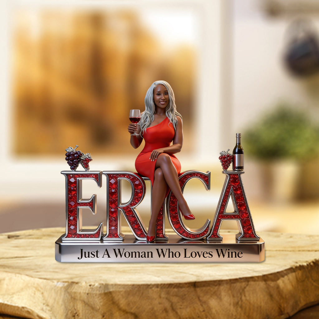 Custom Any Photo - Personalized Wine Custom Shaped Acrylic Plaque