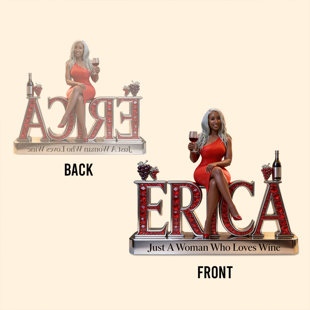 Custom Any Photo - Personalized Wine Custom Shaped Acrylic Plaque