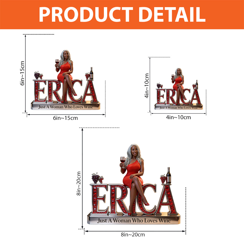 Custom Any Photo - Personalized Wine Custom Shaped Acrylic Plaque