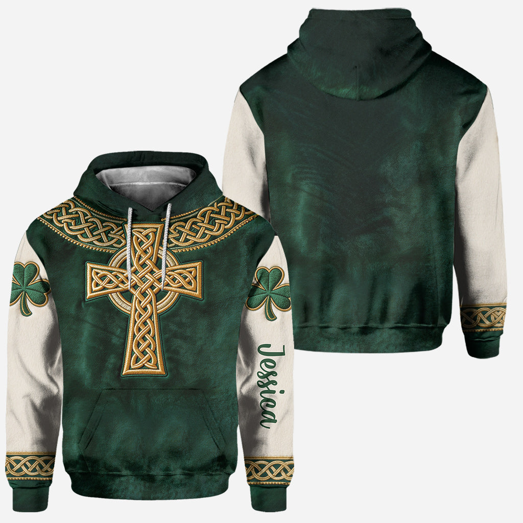 Celebrate St. Patrick's Day - Personalized Irish Hoodie and Leggings