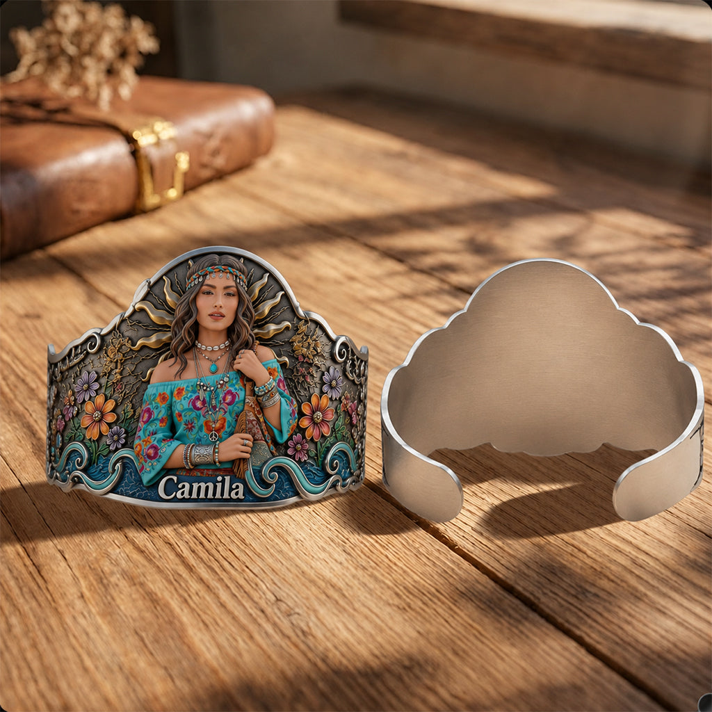 Any Photo Hippie Soul - Personalisierbares Hippie-Armband