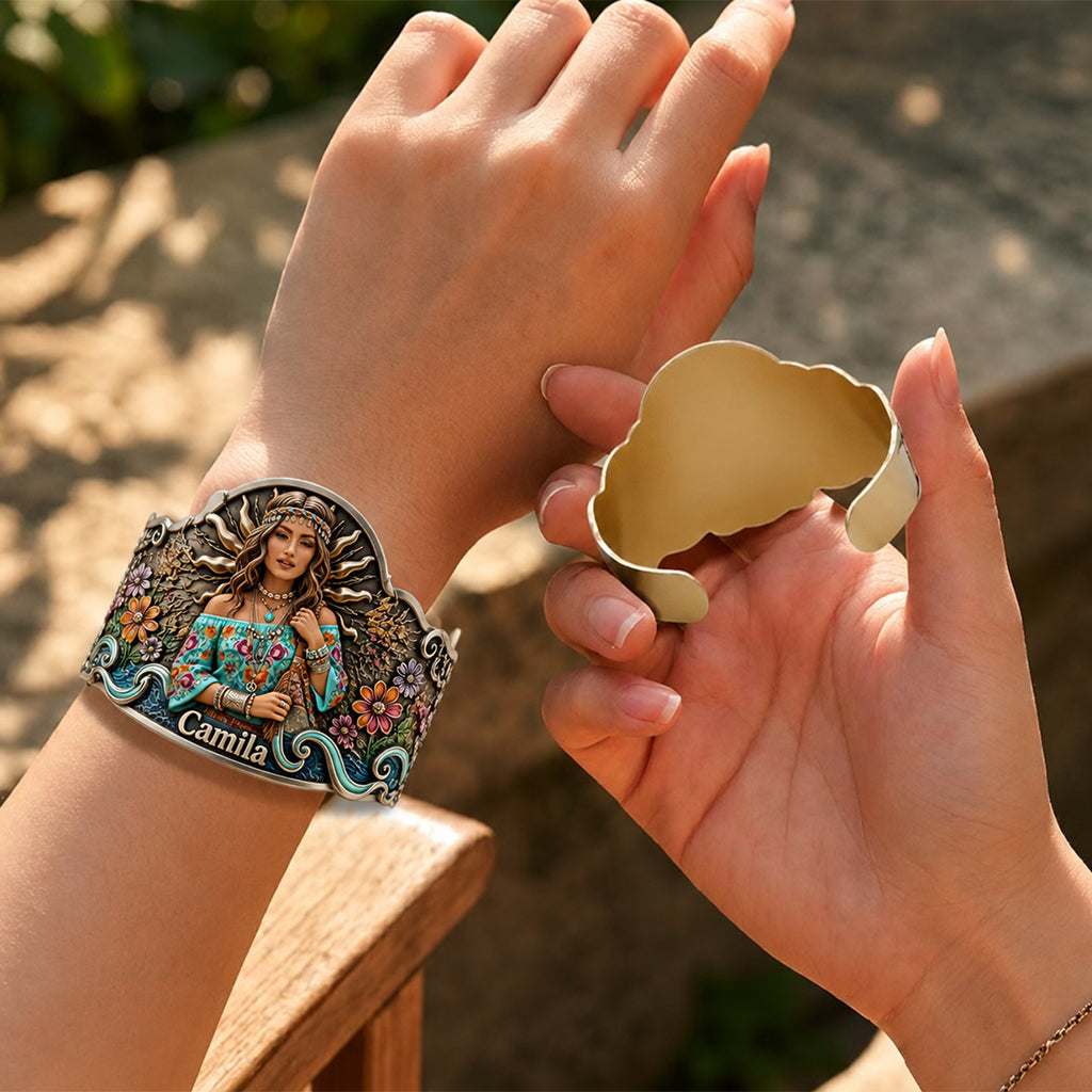 Any Photo Hippie Soul - Personalisierbares Hippie-Armband