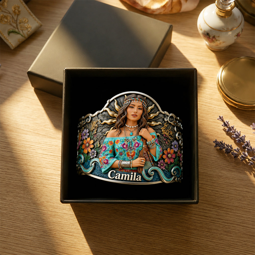 Any Photo Hippie Soul - Personalisierbares Hippie-Armband