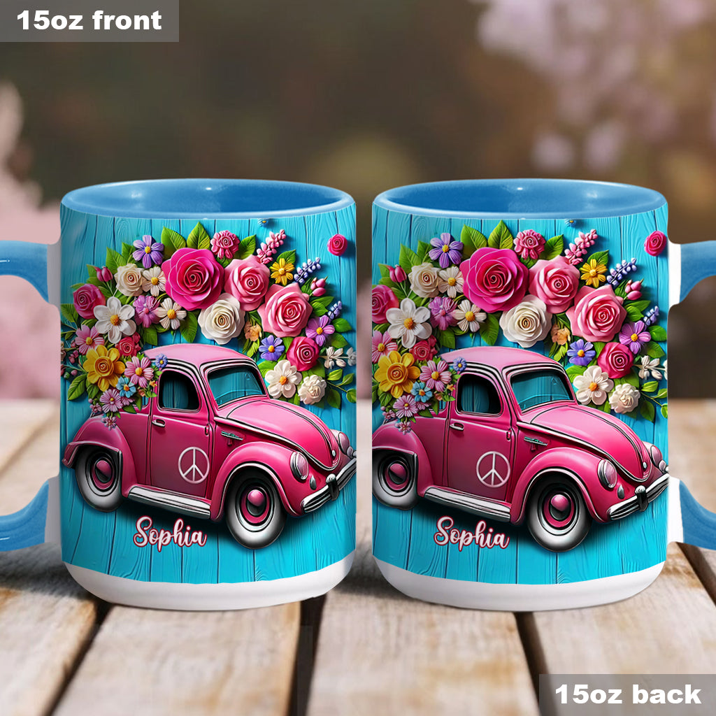 Hippie Soul - Personalized Hippie Accent Mug