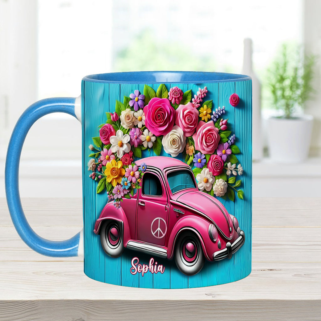 Hippie Soul - Personalized Hippie Accent Mug