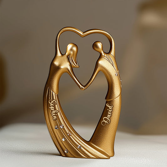 Together Forever - Personalized Couple Custom Shaped Acrylic Plaque