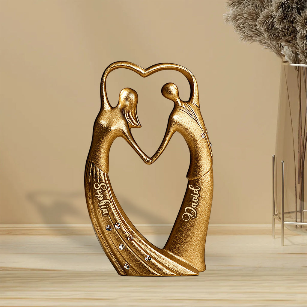 Together Forever - Personalized Couple Custom Shaped Acrylic Plaque