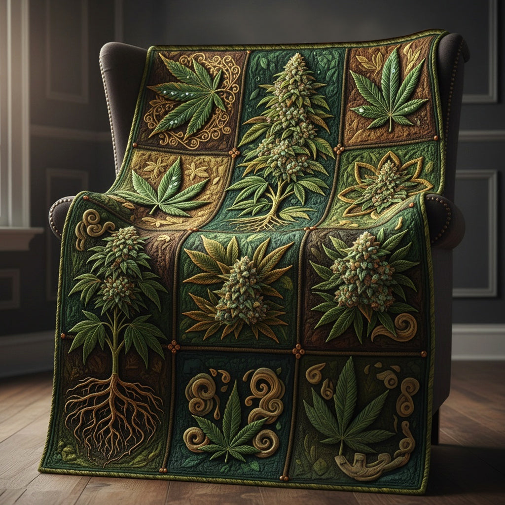 Défoncez-vous - Couverture personnalisée sur le thème du cannabis