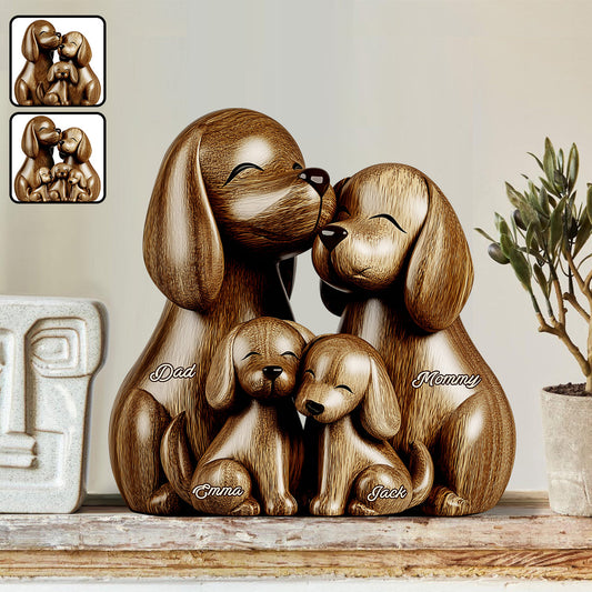 This Is Us - Personalized Family Custom Shaped Wood Plaque