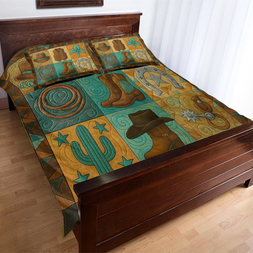 Cowgirl Wildlife - Personalized Cowgirl Bedding Set