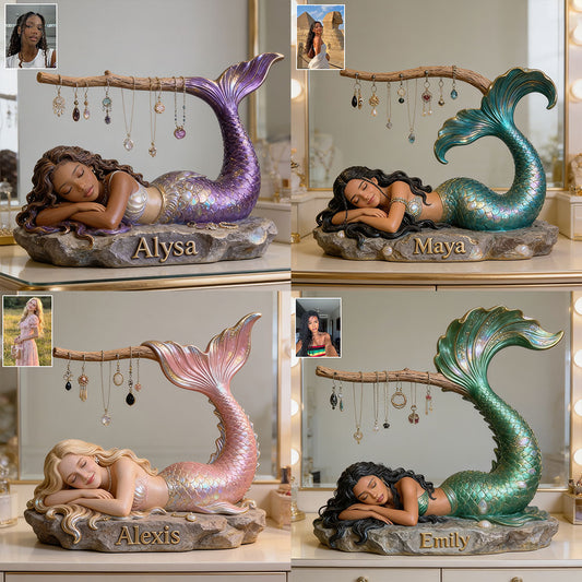 Mermaid Soul - Personalisierter Schmuckhalter für Meerjungfrauen