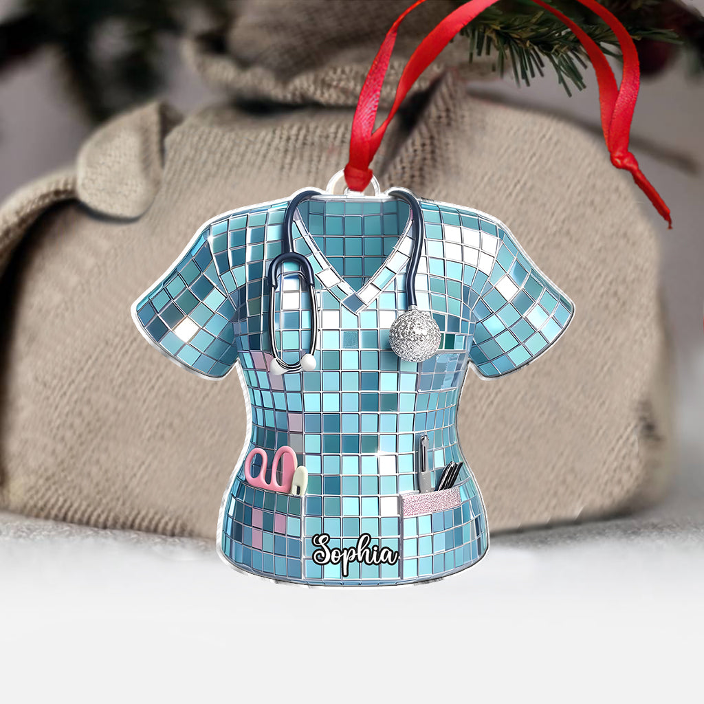 Love Nurse Life - Personalized Nurse Ornament