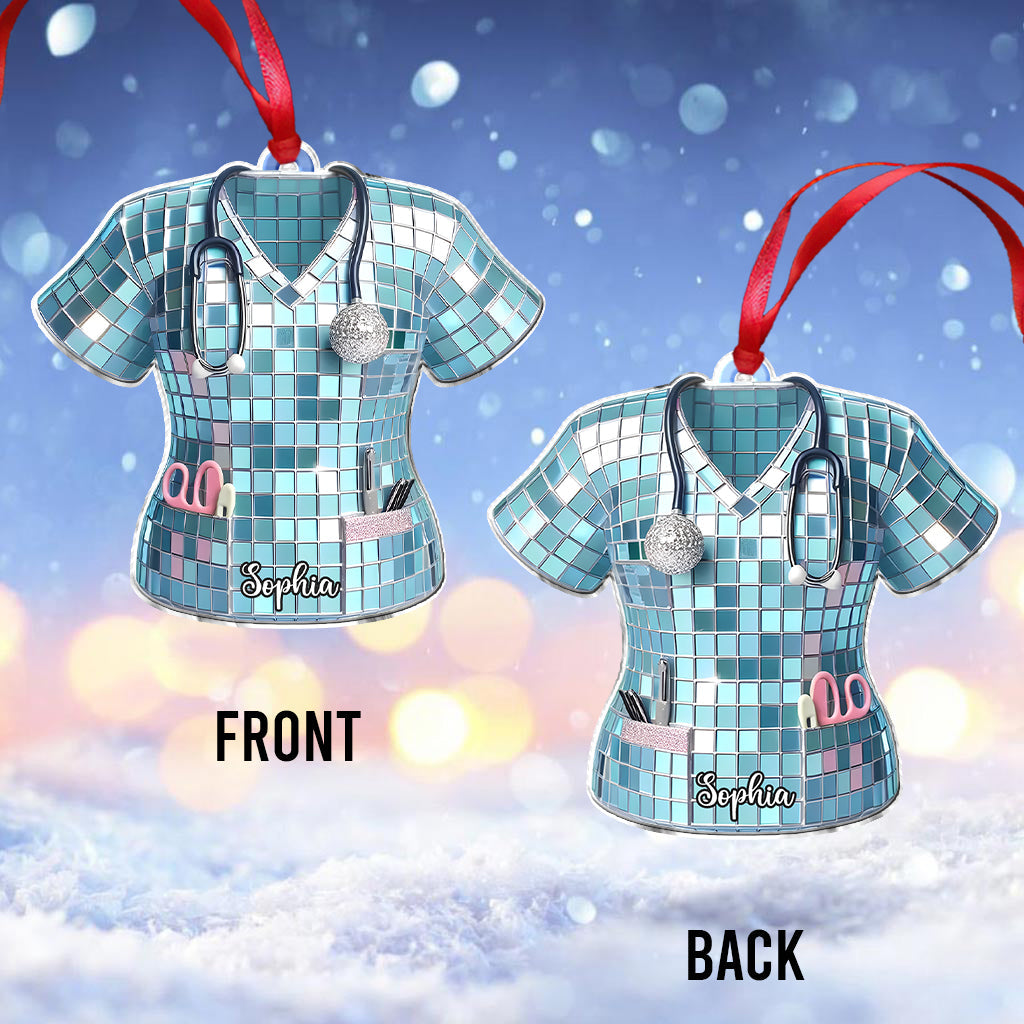 Love Nurse Life - Personalized Nurse Ornament