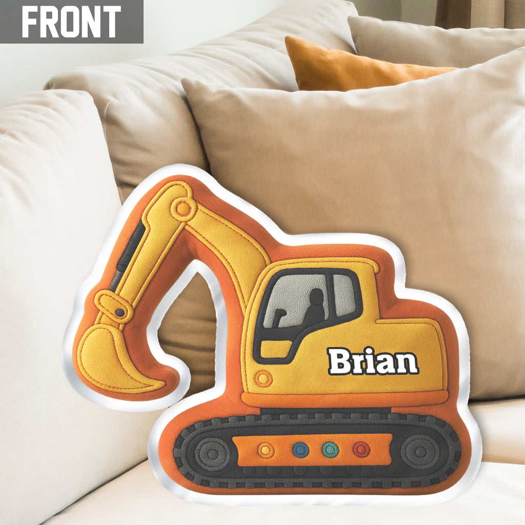 Cute Car Children's Gift - Personalized Kid Shaped Pillow