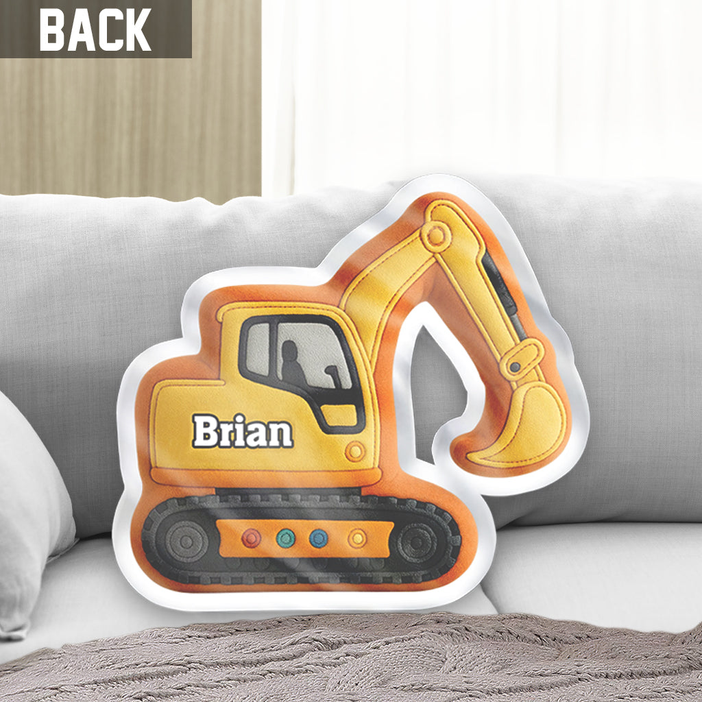 Cute Car Children's Gift - Personalized Kid Shaped Pillow