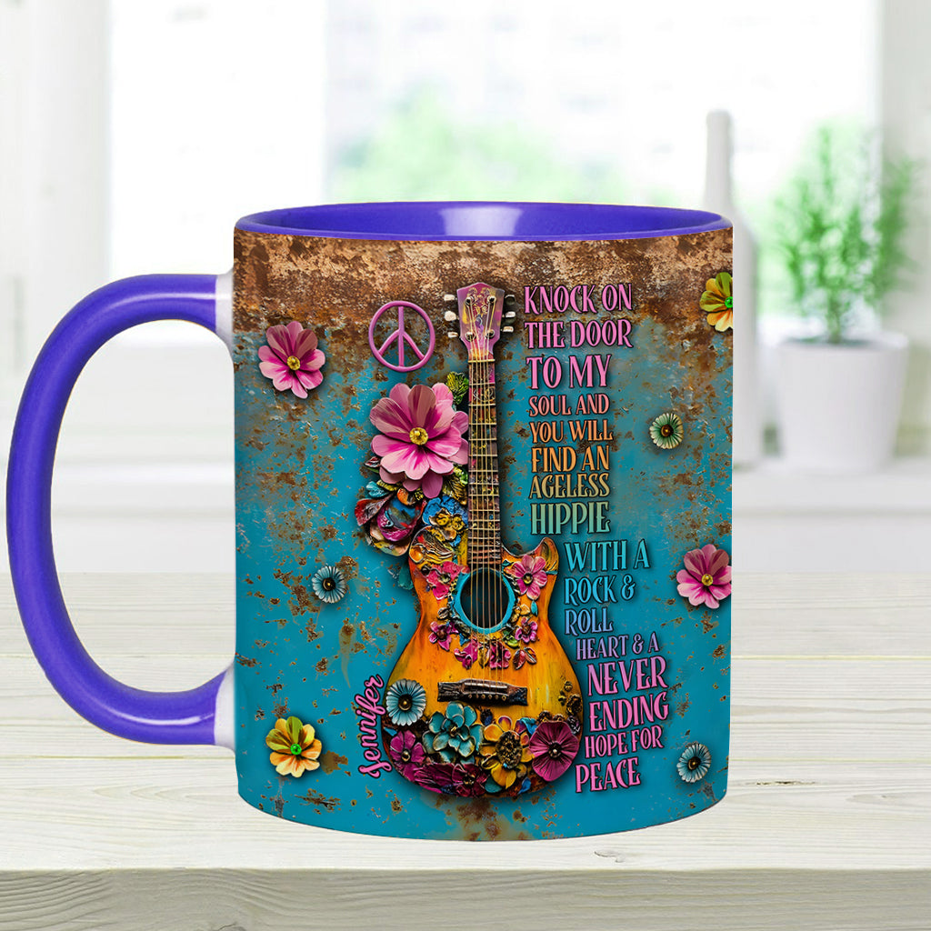 Hippie Soul - Personalized Hippie Accent Mug