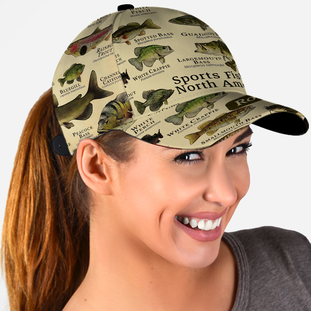 Fish Of America - Personalized Fishing Classic Cap