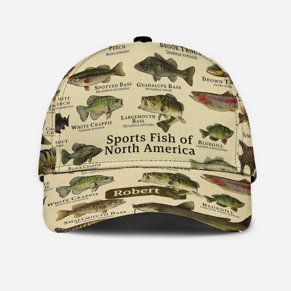Fish Of America - Personalized Fishing Classic Cap