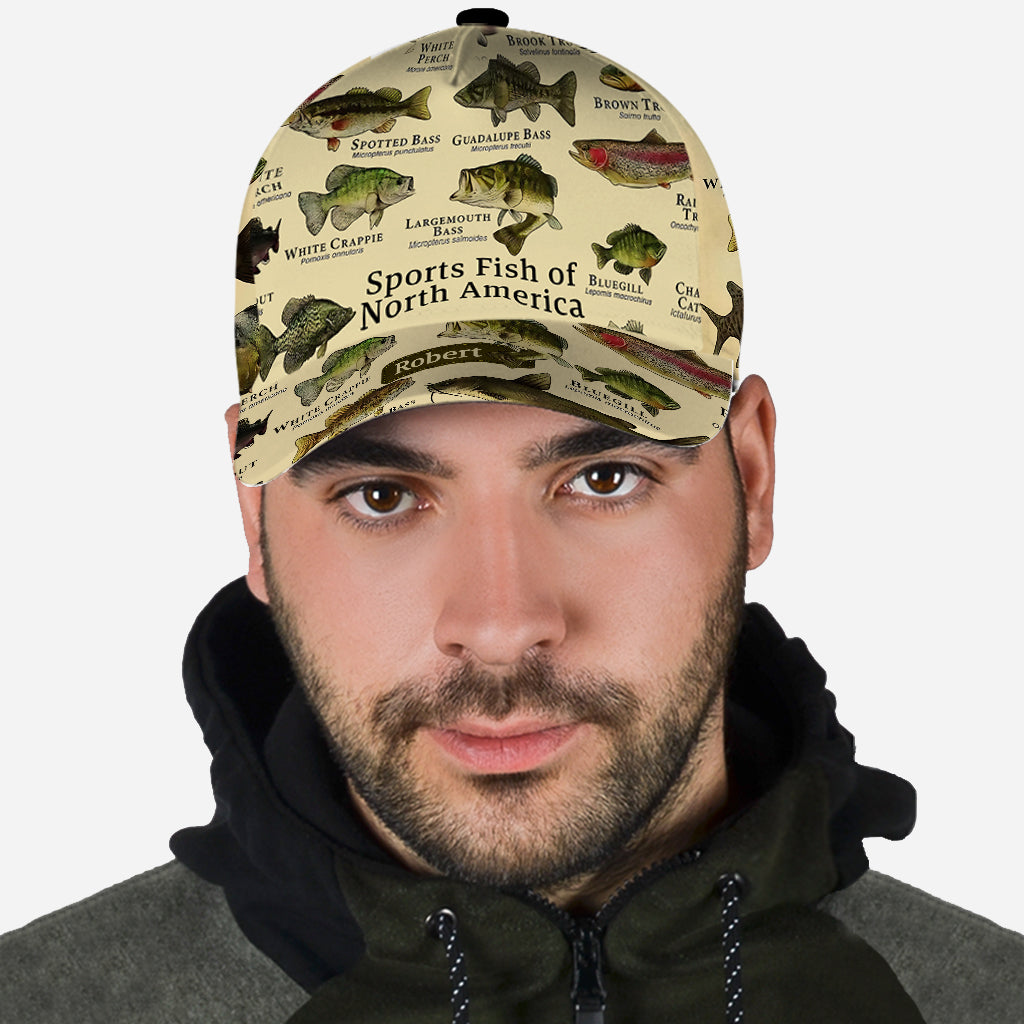 Fish Of America - Personalized Fishing Classic Cap