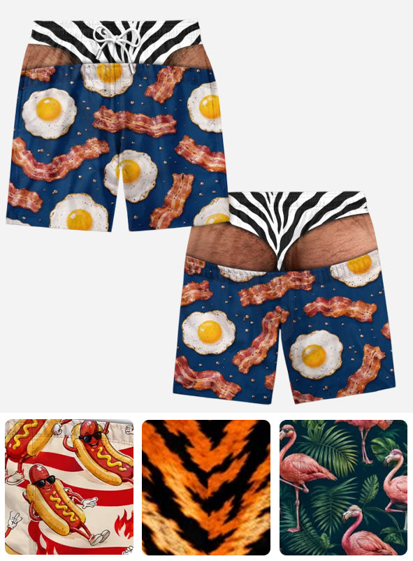 Funny Camping Shorts For Men - Personalized Camping Men Shorts