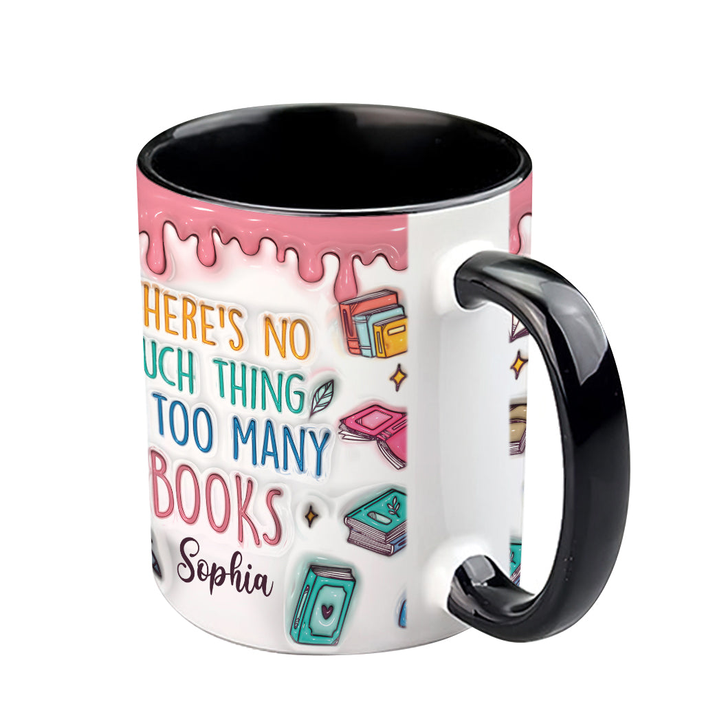 Yes I Do Need All These Books - Personalized Book Accent Mug