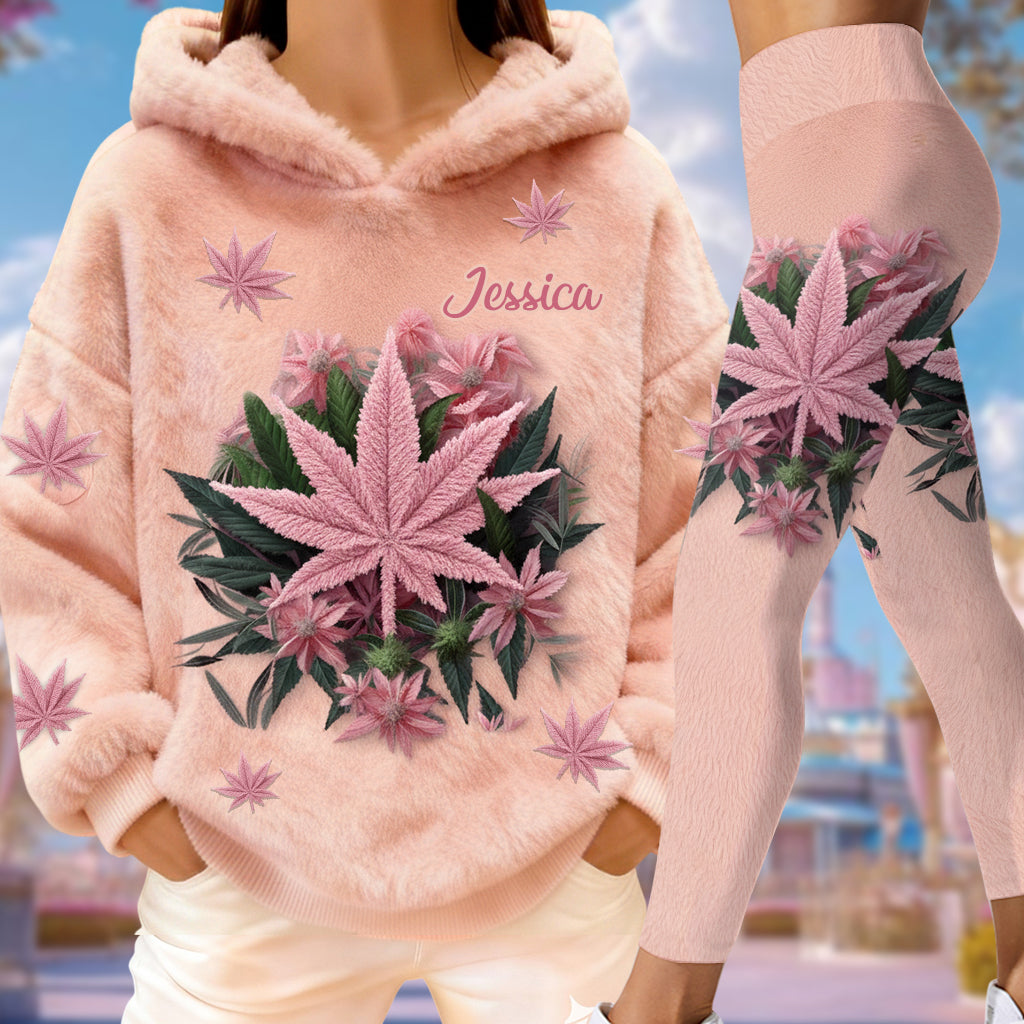 Magic Leaf – Personalisierter Weed-Hoodie und Leggings