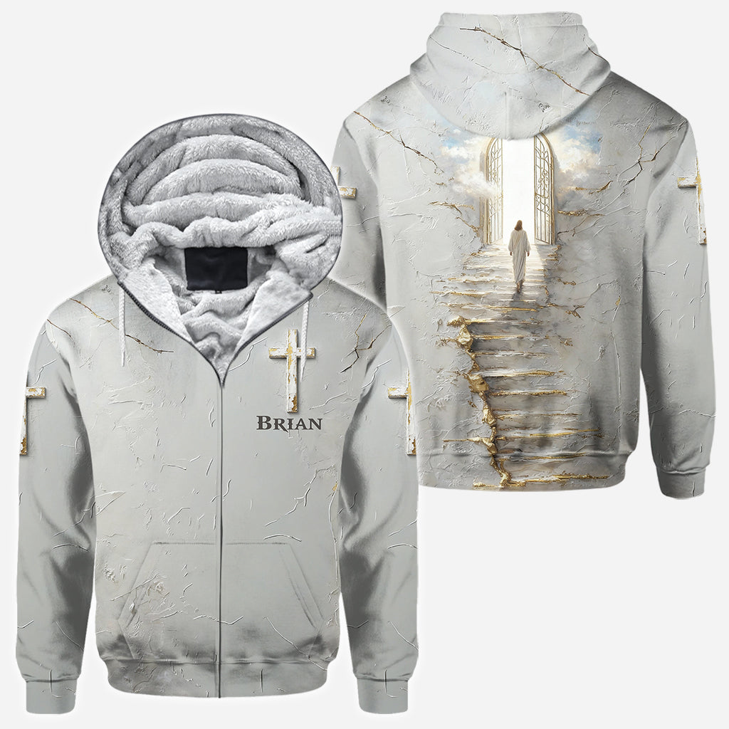 Stairway To Heaven - Personalized Christian All Over Shirt