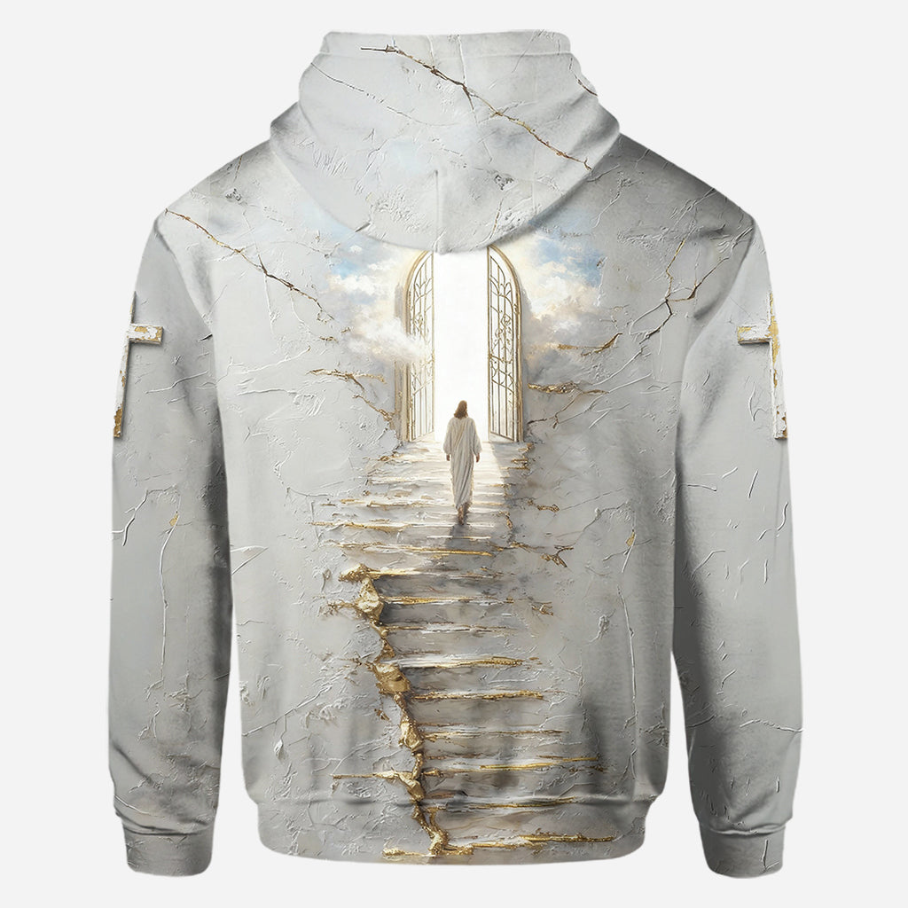 Stairway To Heaven - Personalized Christian All Over Shirt