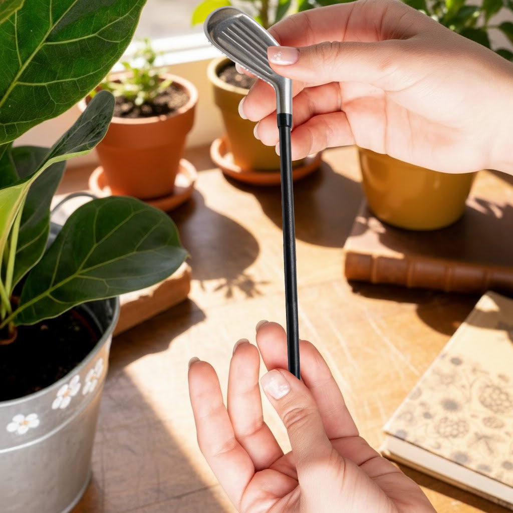 Funny Custom Golf Bag Plant Pot, Flower Vase - Personalized Golf Acrylic Pot & Stake