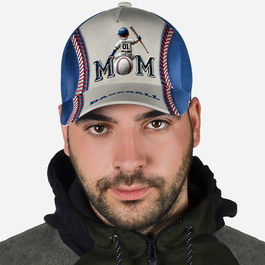 Baseball/ Softball Mom - Personalized Mother Classic Cap