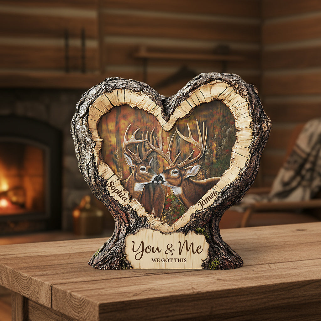 This Is Us - Personalized Hunting Custom Shaped Acrylic Plaque