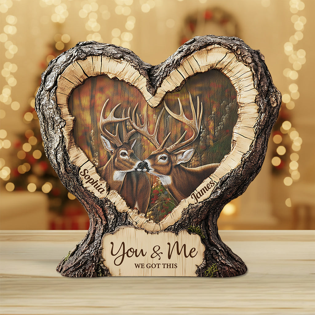 This Is Us - Personalized Hunting Custom Shaped Acrylic Plaque