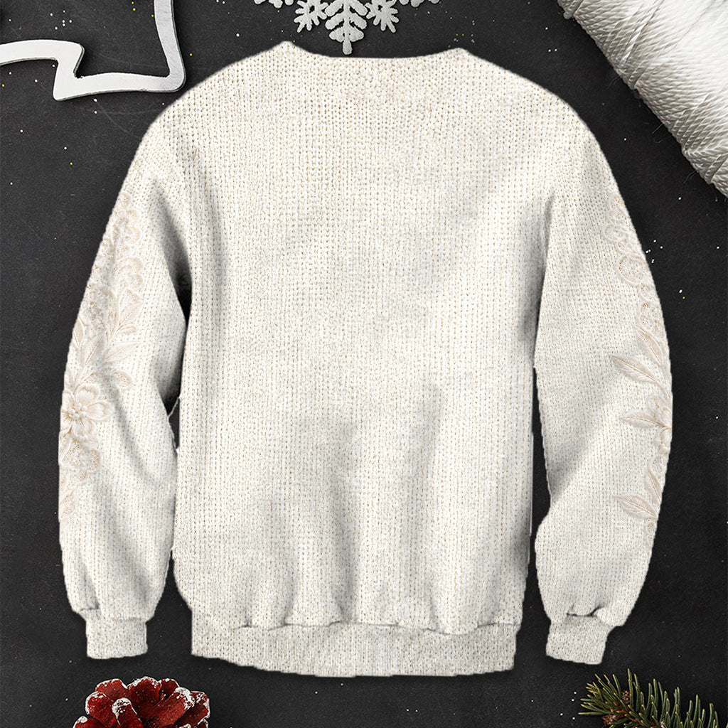 Mit Gott sind alle Dinge möglich - Personalisierter Christlicher Ugly Sweater