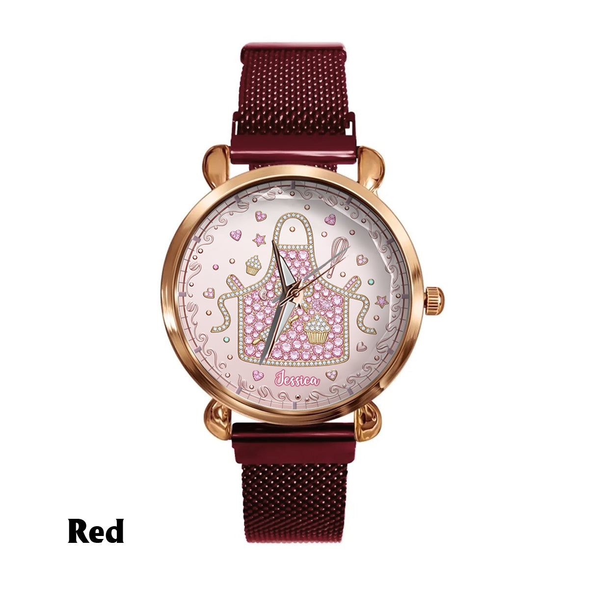 Love Baking - Personalized Baking Women Hand Watch