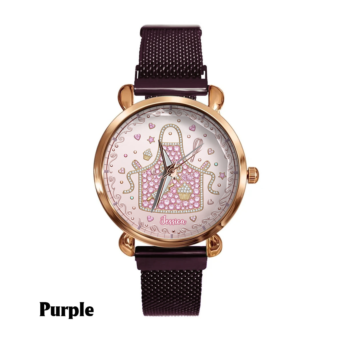 Love Baking - Personalized Baking Women Hand Watch