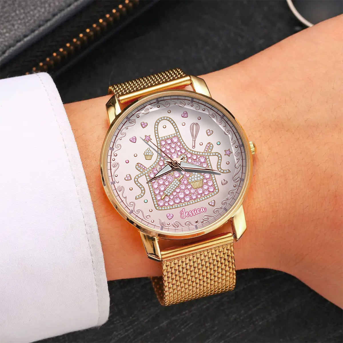 Love Baking - Personalized Baking Women Hand Watch