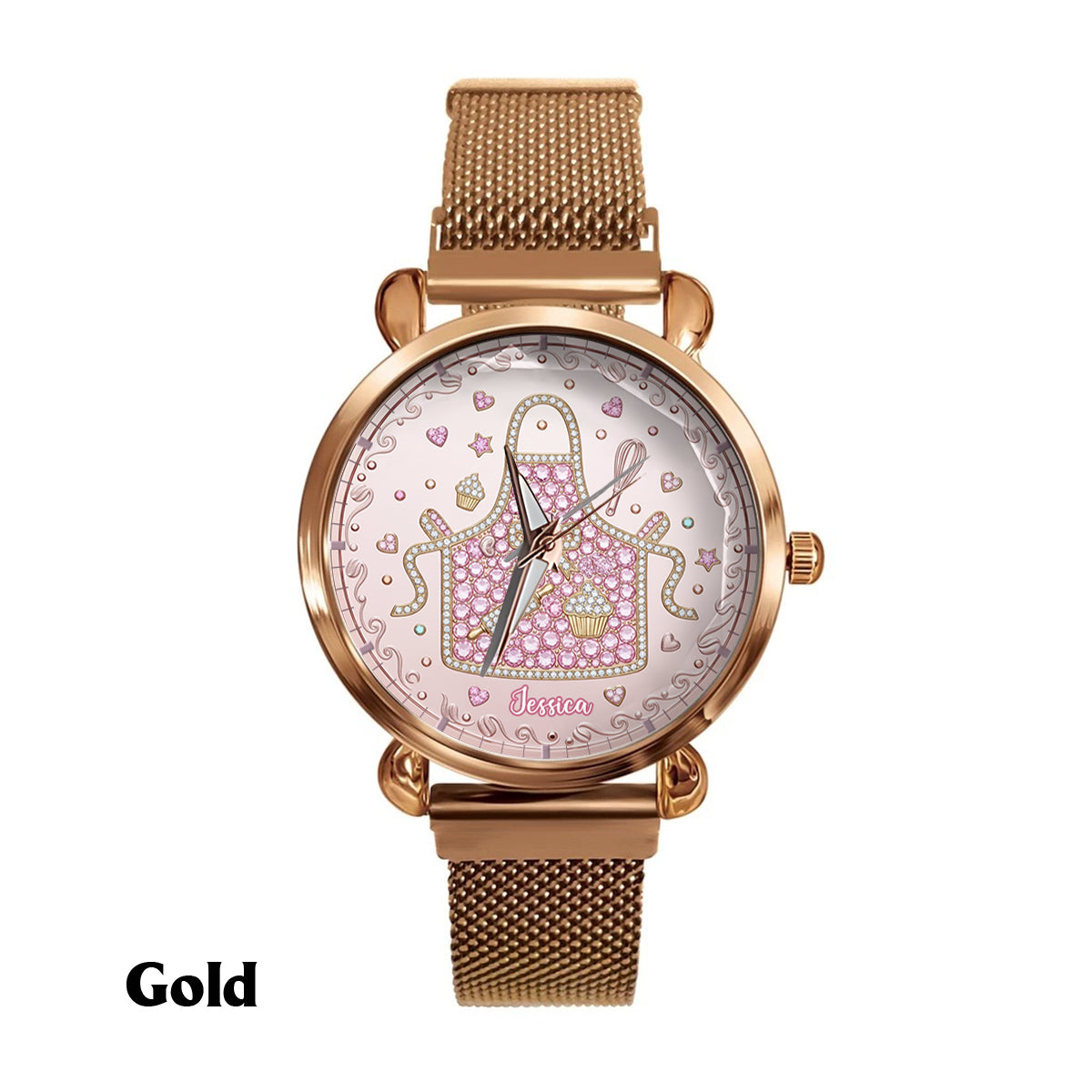 Love Baking - Personalized Baking Women Hand Watch