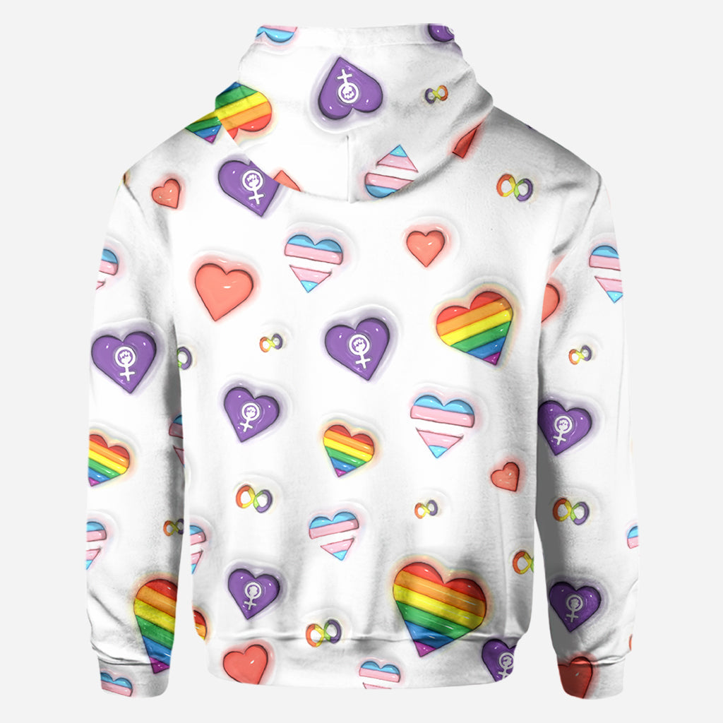 Everyone Is Welcome Here - Personalized Teacher All Over Shirt