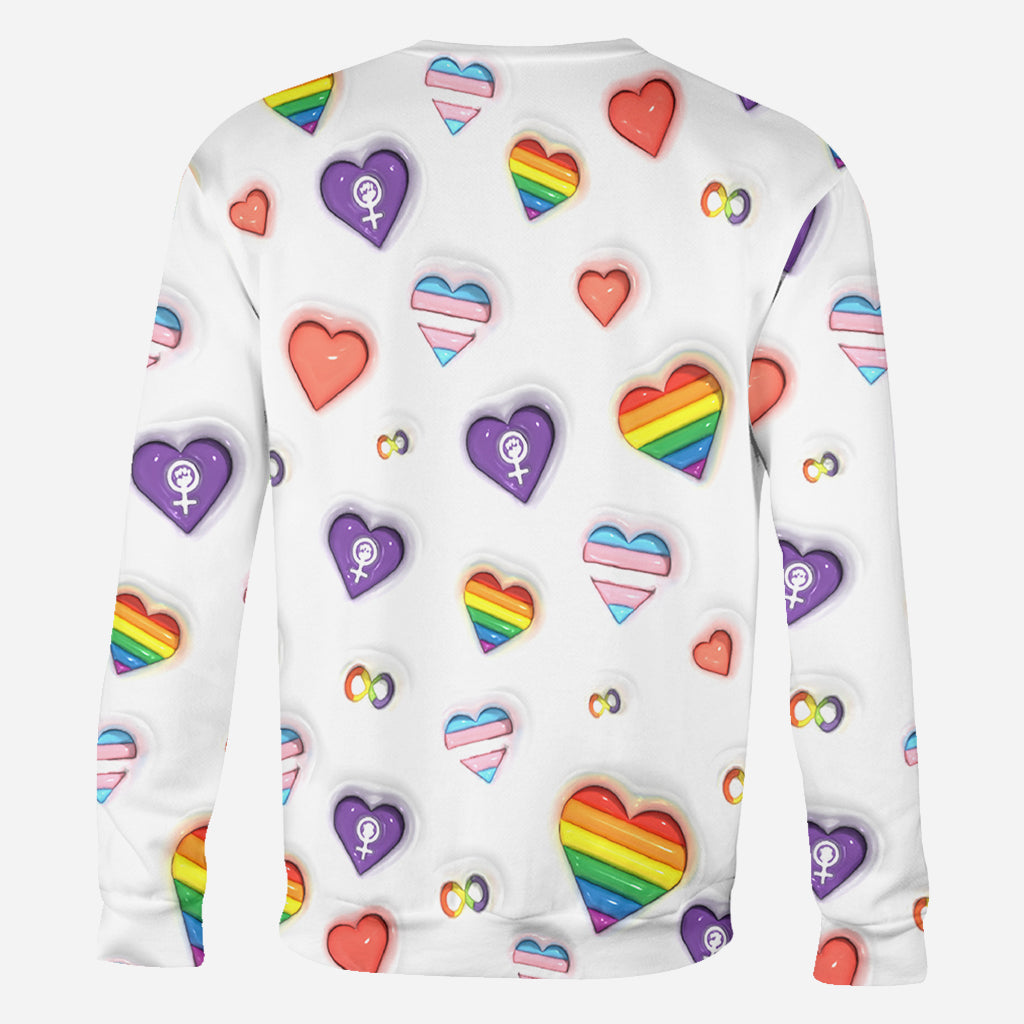 Everyone Is Welcome Here - Personalized Teacher All Over Shirt