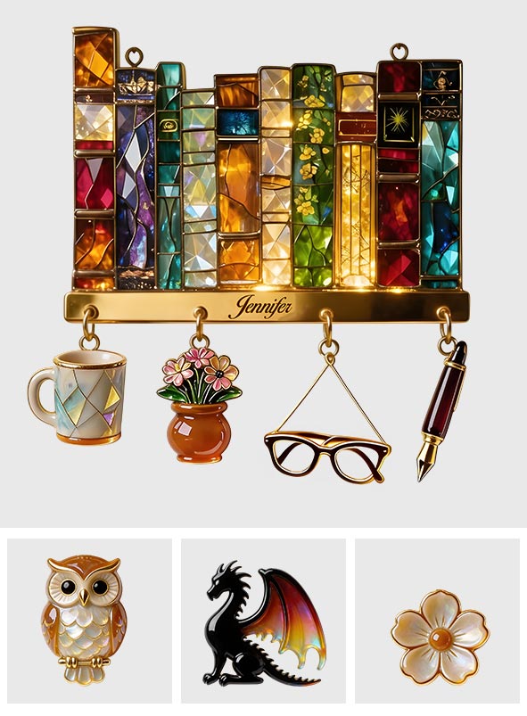 Book Lovers - Personalized Book LED Light Acrylic Sign