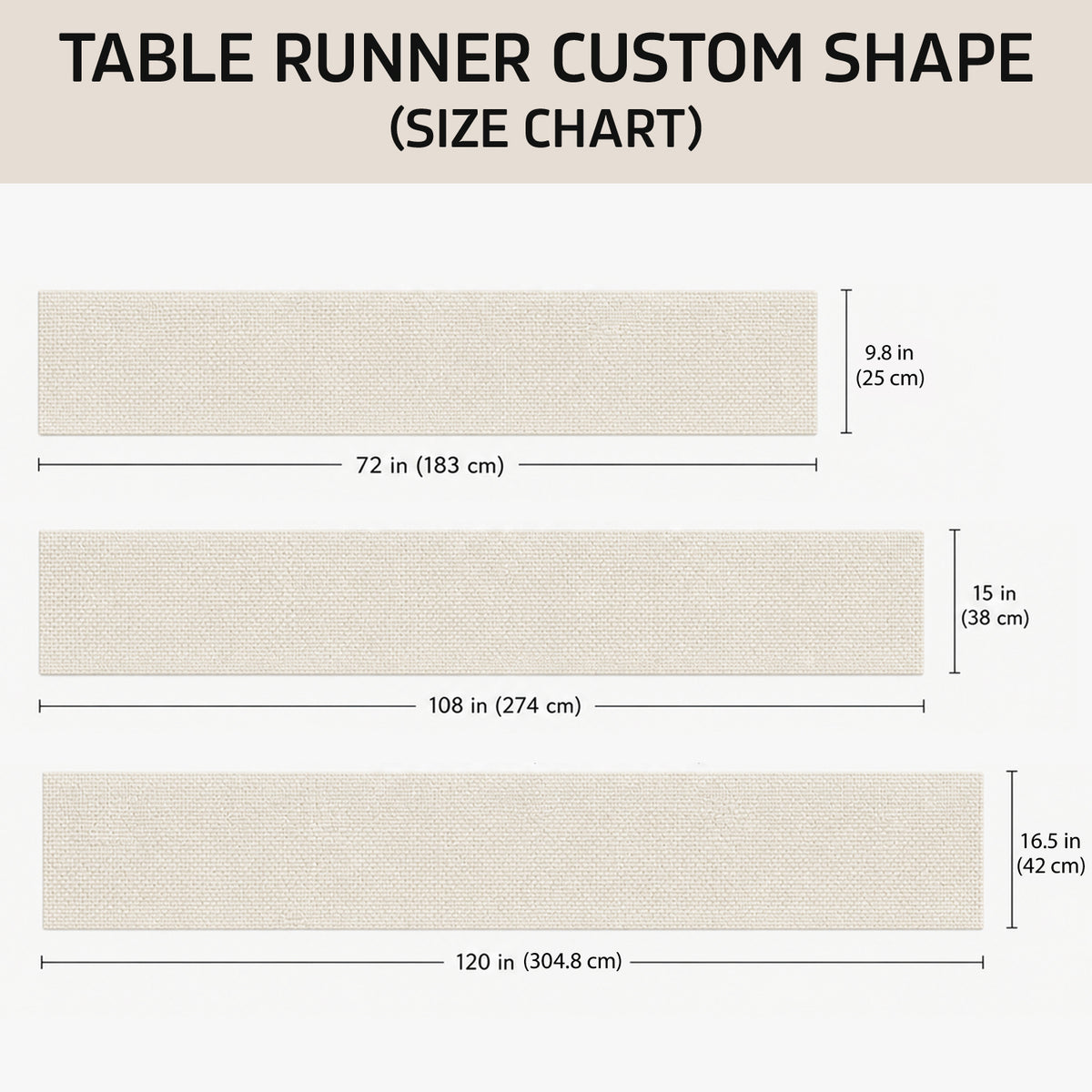 Grandma/Mama Sweethearts - Personalized Grandma Custom Shape Table Runner