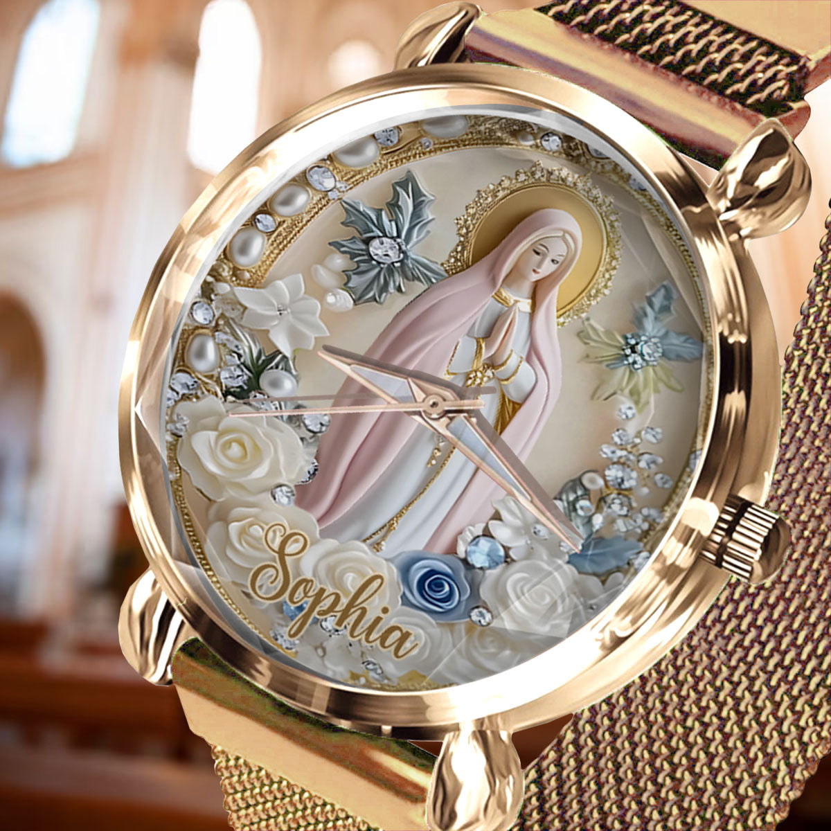 Eternal Faith - Personalized Christian Women Hand Watch