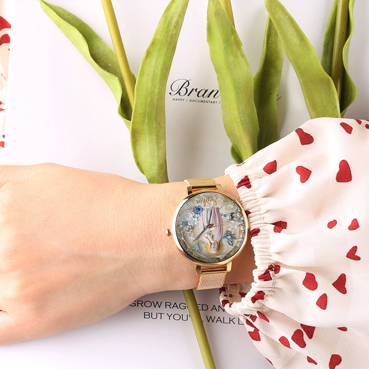 Eternal Faith - Personalized Christian Women Hand Watch