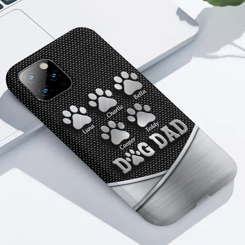 Papa de chien - Coque de téléphone personnalisée avec imprimé intégral de chien