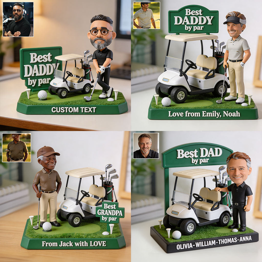 Meilleur Papa Par, Meilleur Papi Par - Plaque Acrylique Personnalisée